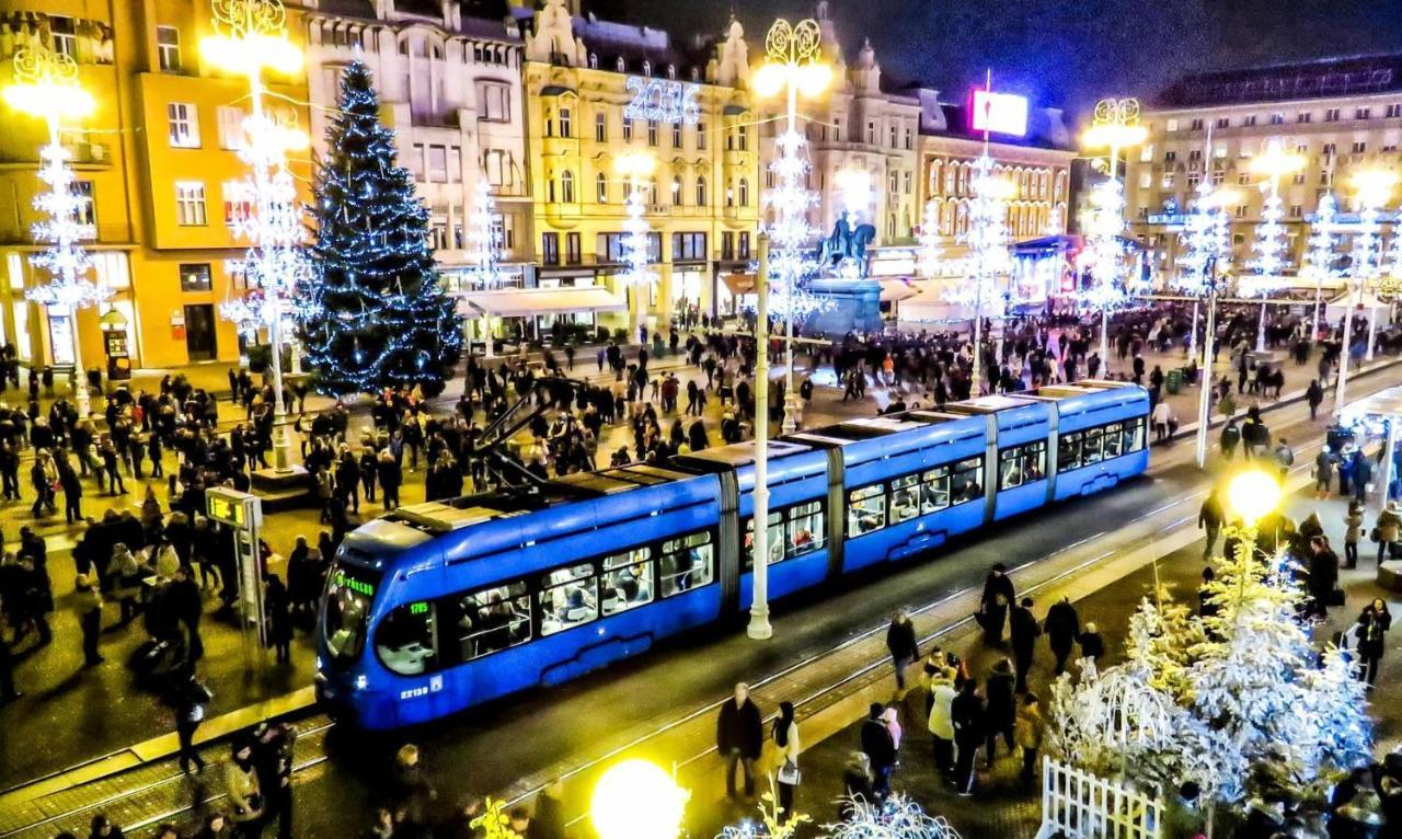 Gm Apartment, Free Private Parking Zagreb Bagian luar foto